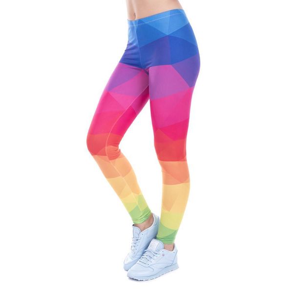 

spring fashion legins mandala lights womens leggings 3d floral digital print gothic leggins low waist elastic warm woman, Black