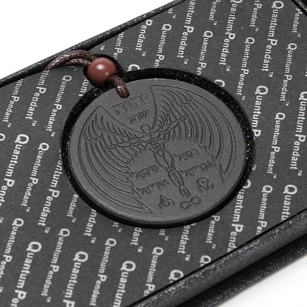 

pendant necklaces generic anti radiation shield emf neutralizer negative ions energy necklace power body mind spirit balance, Silver