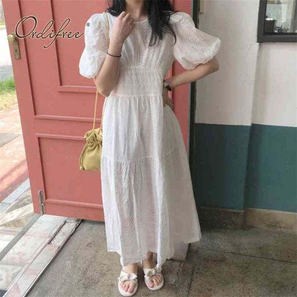 

summer women white embroidery dress short sleeve lace long tunic beach vocation 210513, Black;gray