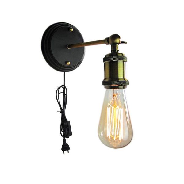 

wall lamp industrial loft decor beside vintage sconces bedroom light fixture stair lighting fixtures aplique de pared