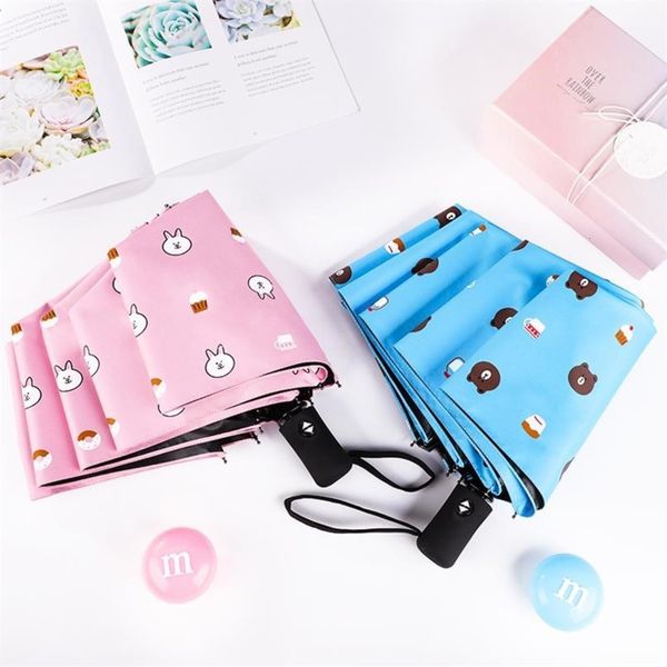 

lovely princess umbrella girls' automatic 12 cartoon heaven folding children