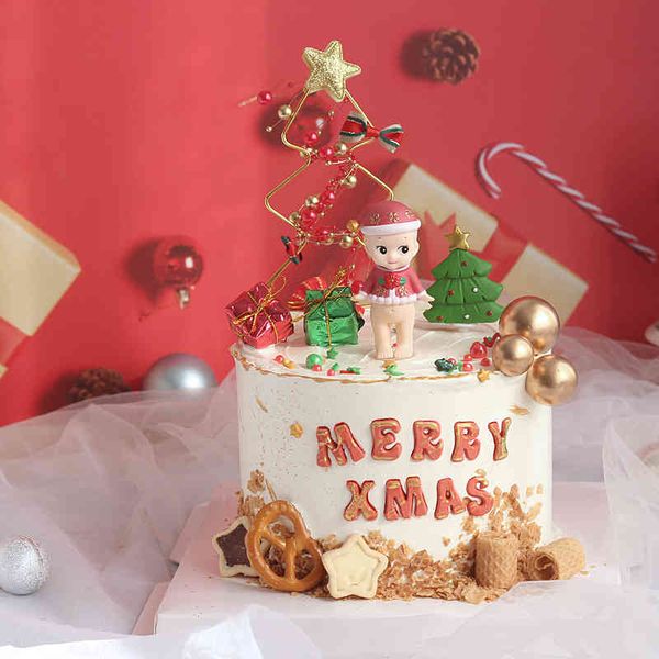 

factory outlet party decoration cake elk doll antler angel baby cupid day dress up