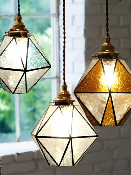 

pendant lamps creative japan style led lamp dinning living room copper modern nordic hanging lights luminaria lighting