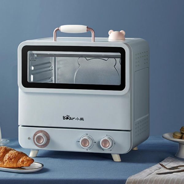 

electric ovens oven household 20l baking lovely steam independent temperature control toaster pizza bakery bear/dkx-d20e1
