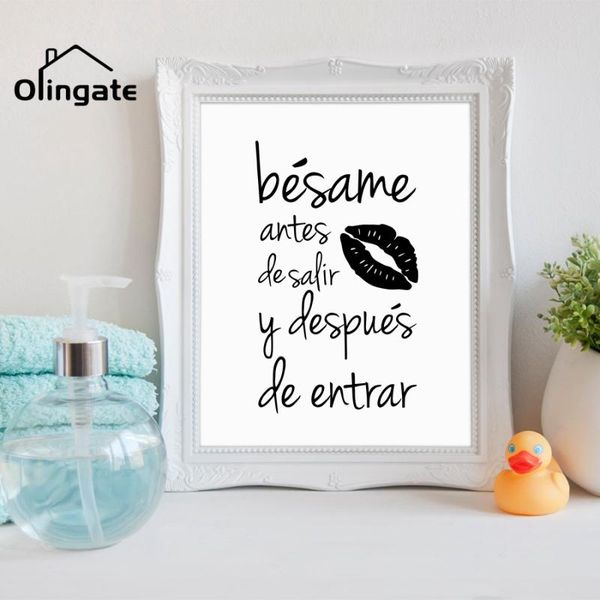 

paintings black white wall art spain bedroom canvas print poster spanish modern for living room home decoration