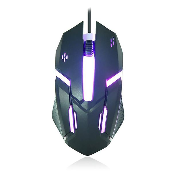 

mice notebook computer distribution office business usb wired luminous mouse cute