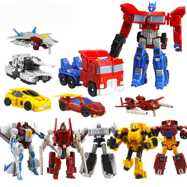 

model transformation robot car action toys plastic toys action figure toys gift for education children