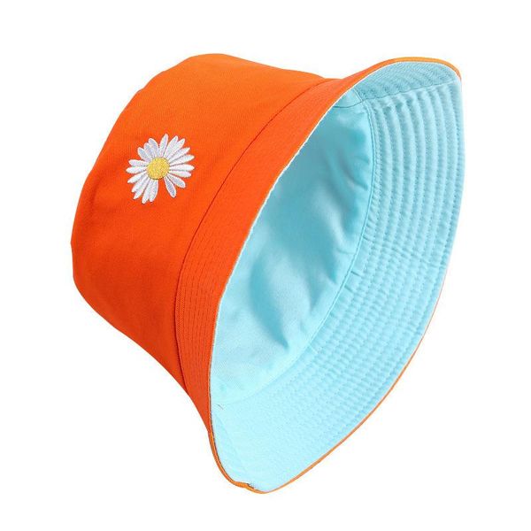 

fisherman hat female summer japanese outdoor sunscreen sun small fresh basin wide brim hats, Blue;gray