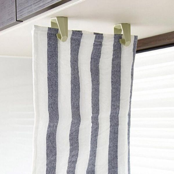 

hooks & rails household hook wall-mounted storage racks for cargo sundries plastic watch key holder without nail