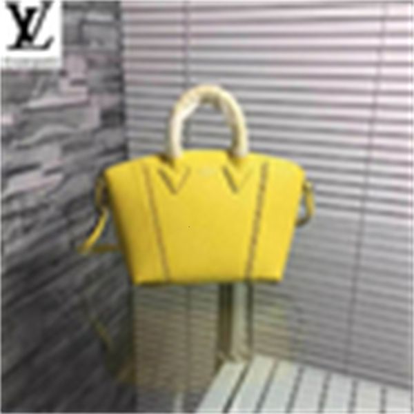 

brand designer totes luxury da1p lady's handles petal lemon yellow bags portable double pack shoulder m61256 handbags evening bags cros