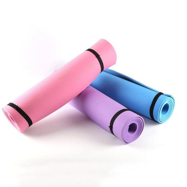 

yoga mat 6mm thick non-slip fitness pad for exercise pilates meditation gym extra thicken durable workout mats