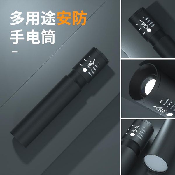 

flashlights torches outdoor camping security portable defense convoy tactical rechargeable hunting lanterna lighting by50sd