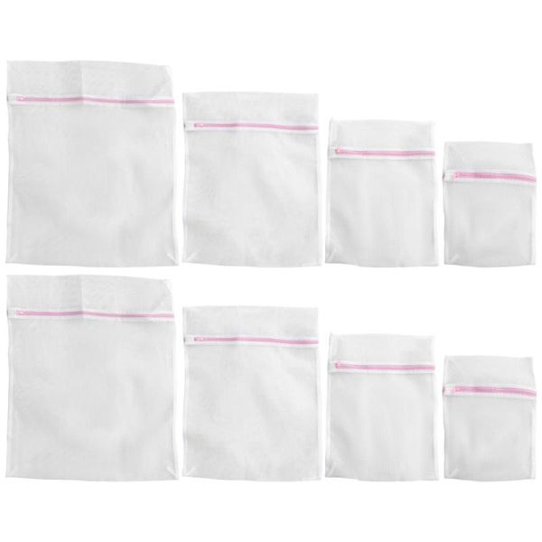 

laundry bags 8pcs mesh travel bag durable clothes wash washing garment