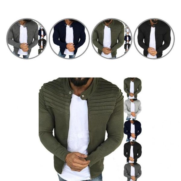 

men's jackets stylish men coat stripe male clothes colorfast jacket spring, Black;brown