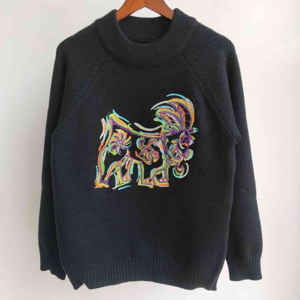 

women's sweaters female spring fashion brand luxury pullover autumn designer knitting ladies letter printing cardigan sweaters u7fg, White;black