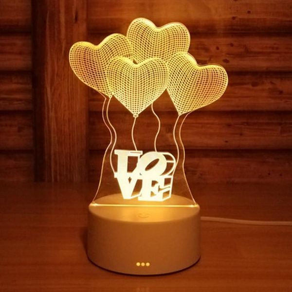 

wall lamps creative 3d night lamp vision led can diy custom patterns