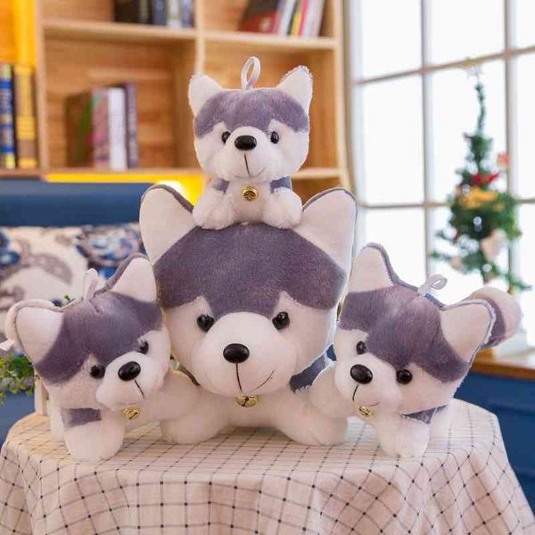 

erha husky plush toy car doll creative bionic dog