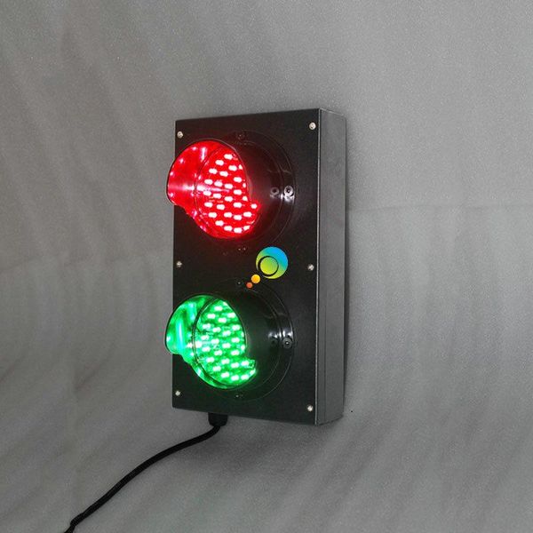 

ac85-265v parking lot safety sign 100mm led traffic lights light