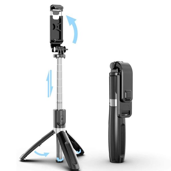 

selfie monopods multi-function bluetooth stick with detachable wireless remote and tripod stand for 11 12pro action camera live br