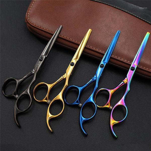 

hairdressing supplies scissors 5 inch hair japan professional titanium cutting right hand barber shears1