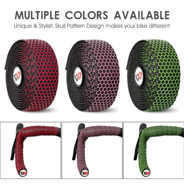 

bike handlebars &components 1 pair eva hex bicycle handlebar tape bar adhesive wrap