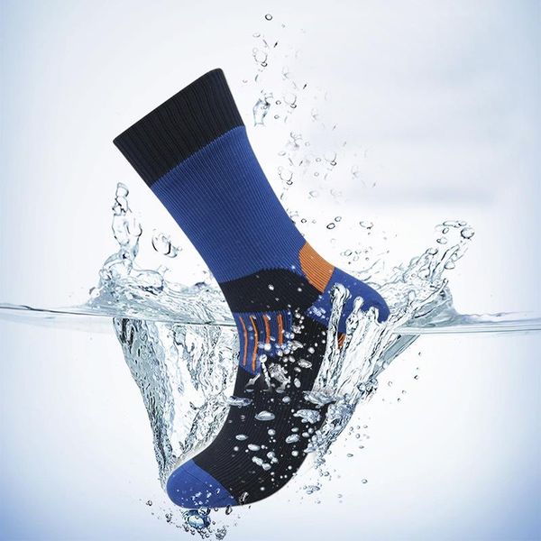 

waterproof socks breathable outdoor hiking warm men and women sports, Black