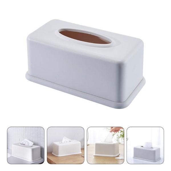 

tissue boxes & napkins 1pc home deskpaper towel box useful container simple