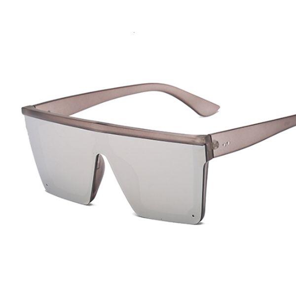 

luxury designer sunglasses oversized women big frame square flat rivet sun glasses female women/men vintage mirror shades gradient uv400 060, White;black