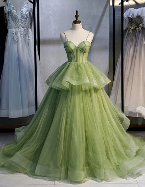 

hunter green arabic 2022 a line prom dresses spaghetti neck long evening formal party second reception gowns, Black