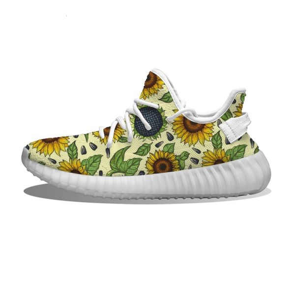 

diy custom sunflower and melon seeds running shoes mh printed mens womens trainers outdoor sports sneakers 81fl