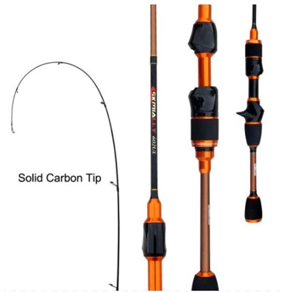 

boat fishing rods carbon tip ul rod 1.8m 0.8-5g lure weight ultralight alat pancing
