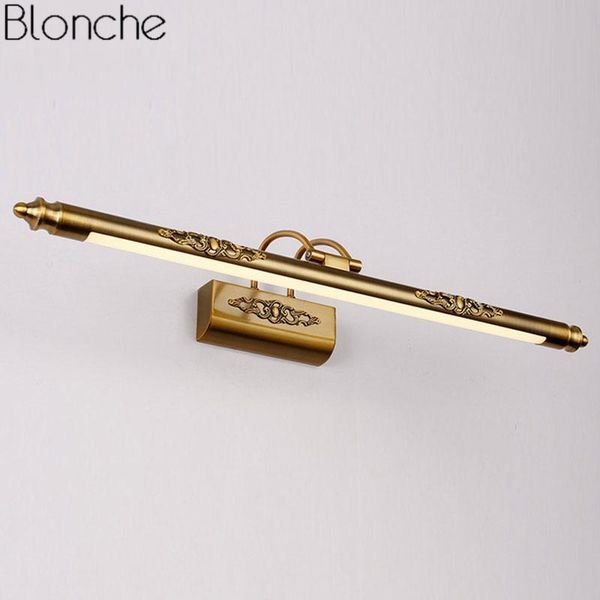 

wall lamp bathroom mirror waterproof retro cabinet vanity lights led sconce light fixture modern luminaire home loft decor