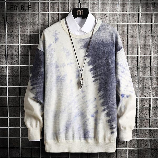 

Autumn Winter Casual Men Korean Style Loose Knitted Sweater Pullover Mens Jumper Fashion Christmas Men1, White;black