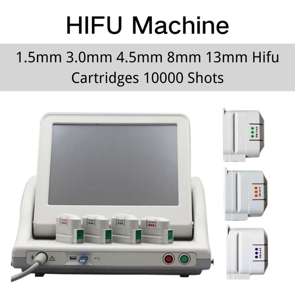 

2022 slimming machine hifu with 5 cartridges high intensity focused ultrasound face lift wrinkle removal for face and body ce