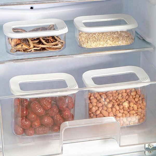 

storage bottles & jars solid color unique good sealing dustproof food case reusable tank lightweight for restaurant