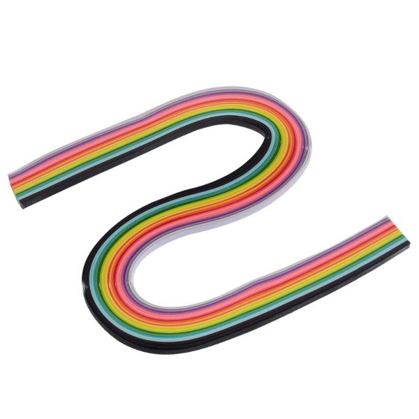 

other arts and crafts 160 strips colorful paper quilling 2-sizes rainbow rolling papercraft diy ornament craft scrapbooks decor