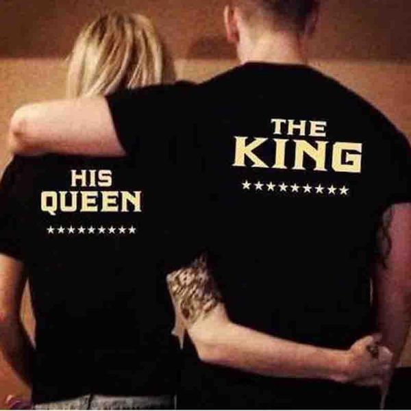

women's t-shirt letter print couple style casual fashion summer women t shirt 2021 clothing plus size, White