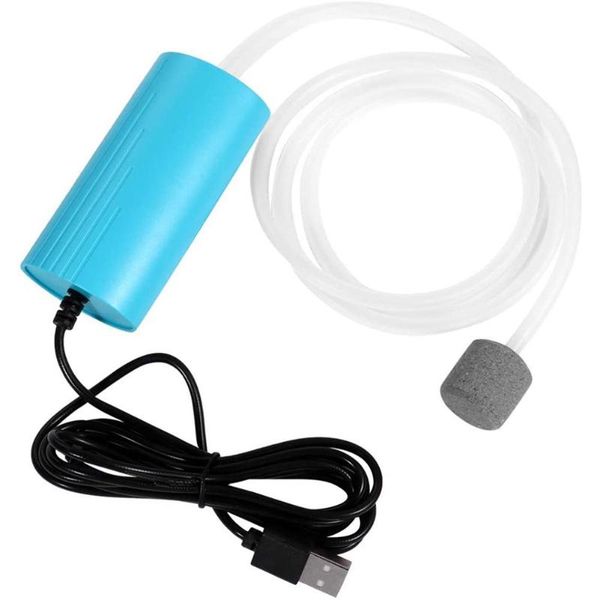 

air pumps & accessories oxygen pump silent mini portable usb aquarium for fish bowl