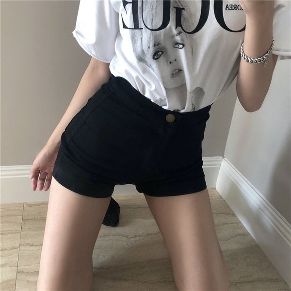 

short ytx505 tight upper waistline pants sack hips and shorts, White;black