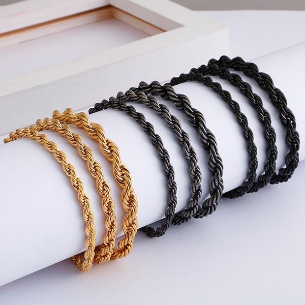 

new fashion 316l stainless steel twist chain necklace for pendant jewelry wholesale, Silver