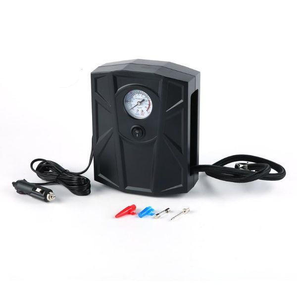 

inflatable pump 12v car tyre inflator 100psi for trunk vehicle electric air tire pressure fast inflating switch button