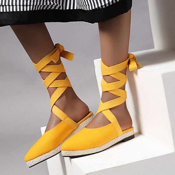 

karin dropship plus size 46 flat shoes women's summer gladiator ankle-wrap sandals woman, Black