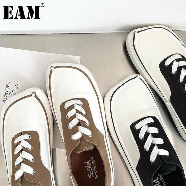

belts [eam] women pu leather contrast color black personality accessories fashion tide all-match spring autumn 2021 1de2045, Black;brown