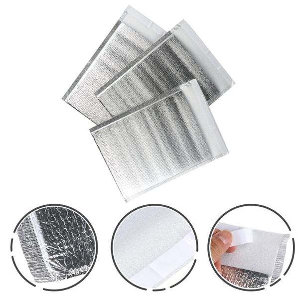 

set 20pcs aluminium foil bags pearl wool insulation (assorted color) gift wrap