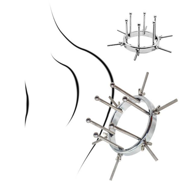 Массажная нержавеющая сталь Регулируемая огромные анальные игрушки для взрослых секс -игрушек для мужчин Женщины экстремальные вагинальные эксперты Dilator Spericum зажим