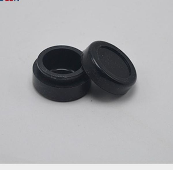 2022 NUOVO (1000 pezzi / lotto) vasetto in silicone 2ML nero Contenitori in silicone antiaderente approvati di qualità piccoli 22x17mm