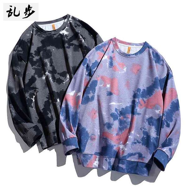 

the same loose tie dyed sweater for boys and girls, Black
