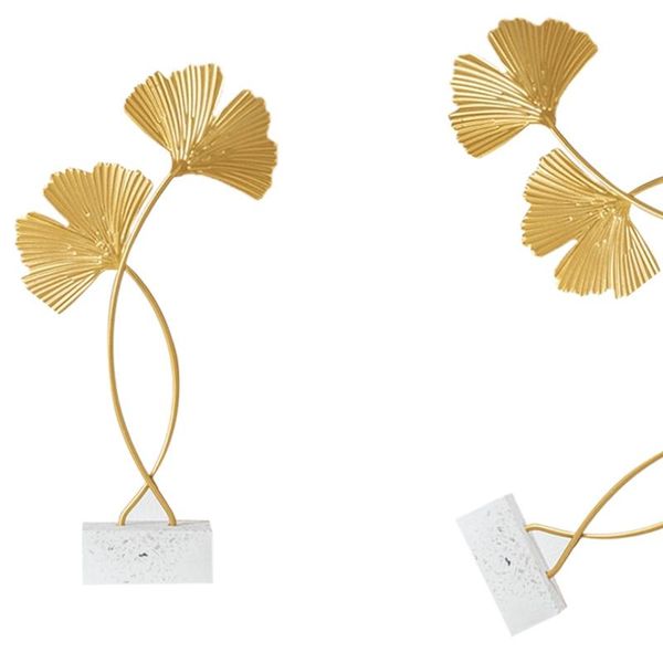 

gingko leaf ornament porch table decoration room decor home decorative flowers & wreaths