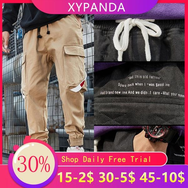 

men's pants xypanda multipocket, Black