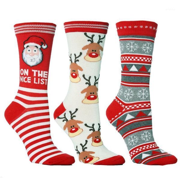

christmas decorations fashion socks santa claus gift kids xmas funny for lady women stockings 2021